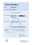 Rubikon Text Kft QMS 2013 NAT certificate hun
